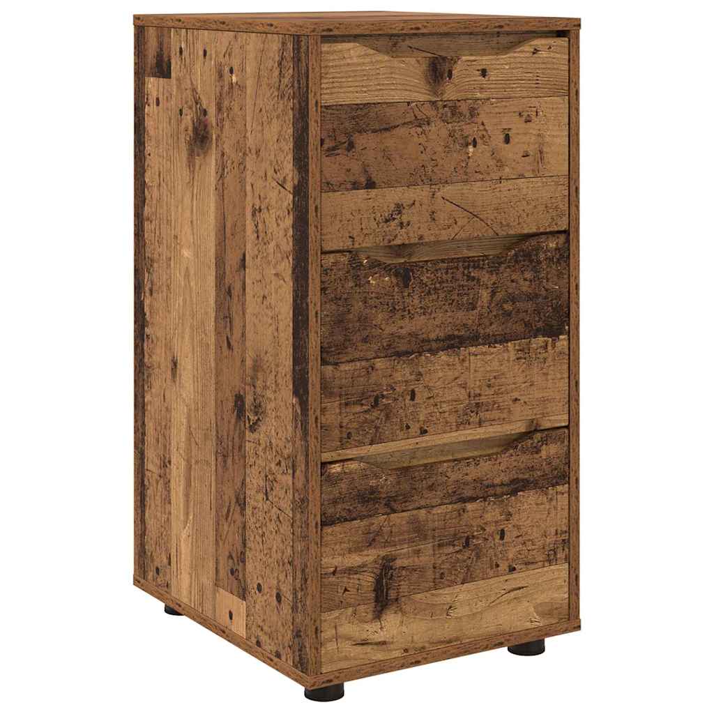 Aufbewahrungsschrank Altholz 40 x 48 x 81 cm Holzwerkstoff
