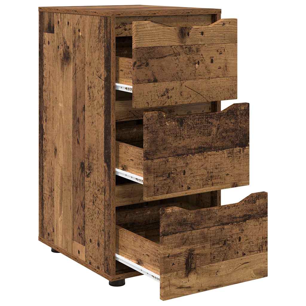 Aufbewahrungsschrank Altholz 40 x 48 x 81 cm Holzwerkstoff
