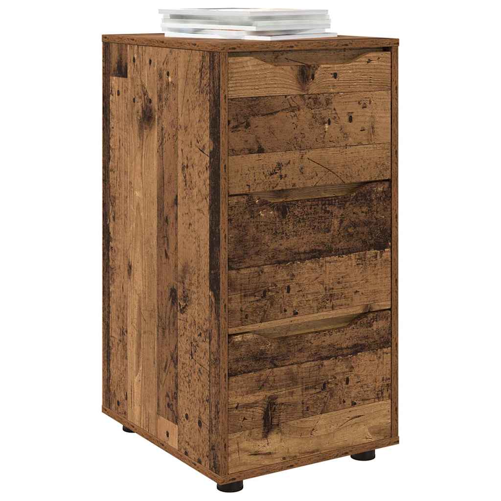 Aufbewahrungsschrank Altholz 40 x 48 x 81 cm Holzwerkstoff