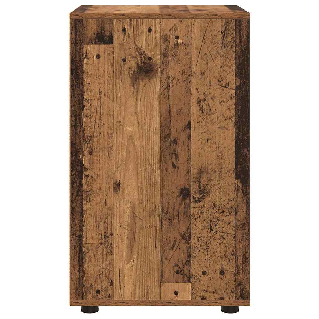 Aufbewahrungsschrank Altholz 40 x 48 x 81 cm Holzwerkstoff
