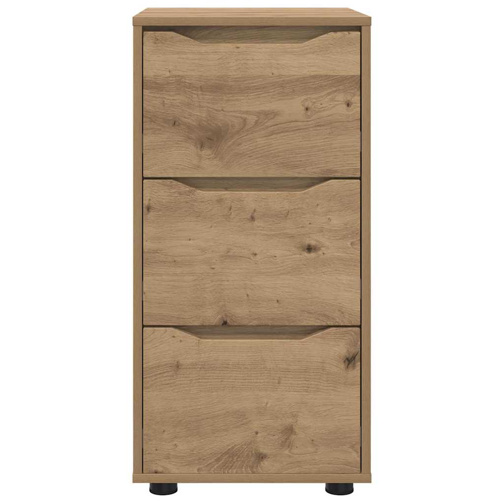 Aufbewahrungsschrank Artisan-Eiche 40 x 48 x 81 cm