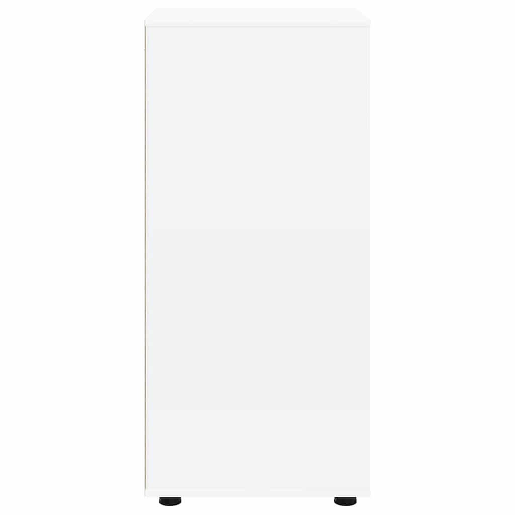 Aufbewahrungsschrank Weiß 40 x 48 x 105 cm Holzwerkstoff