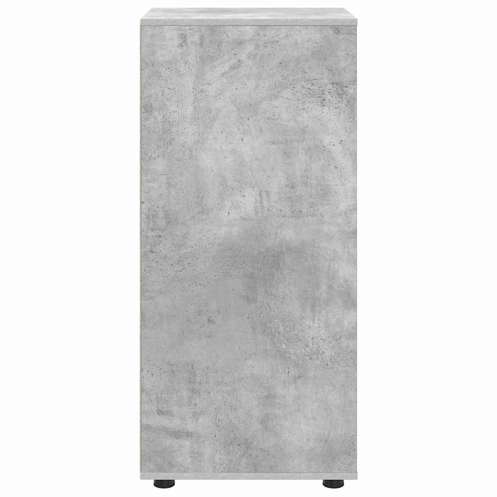Aufbewahrungsschrank Beton Grau 40 x 48 x 105 cm Holzwerkstoff