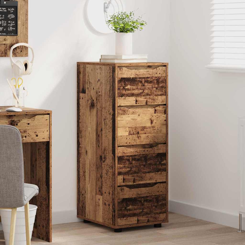 Aufbewahrungsschrank Altholz 40 x 48 x 105 cm Holzwerkstoff