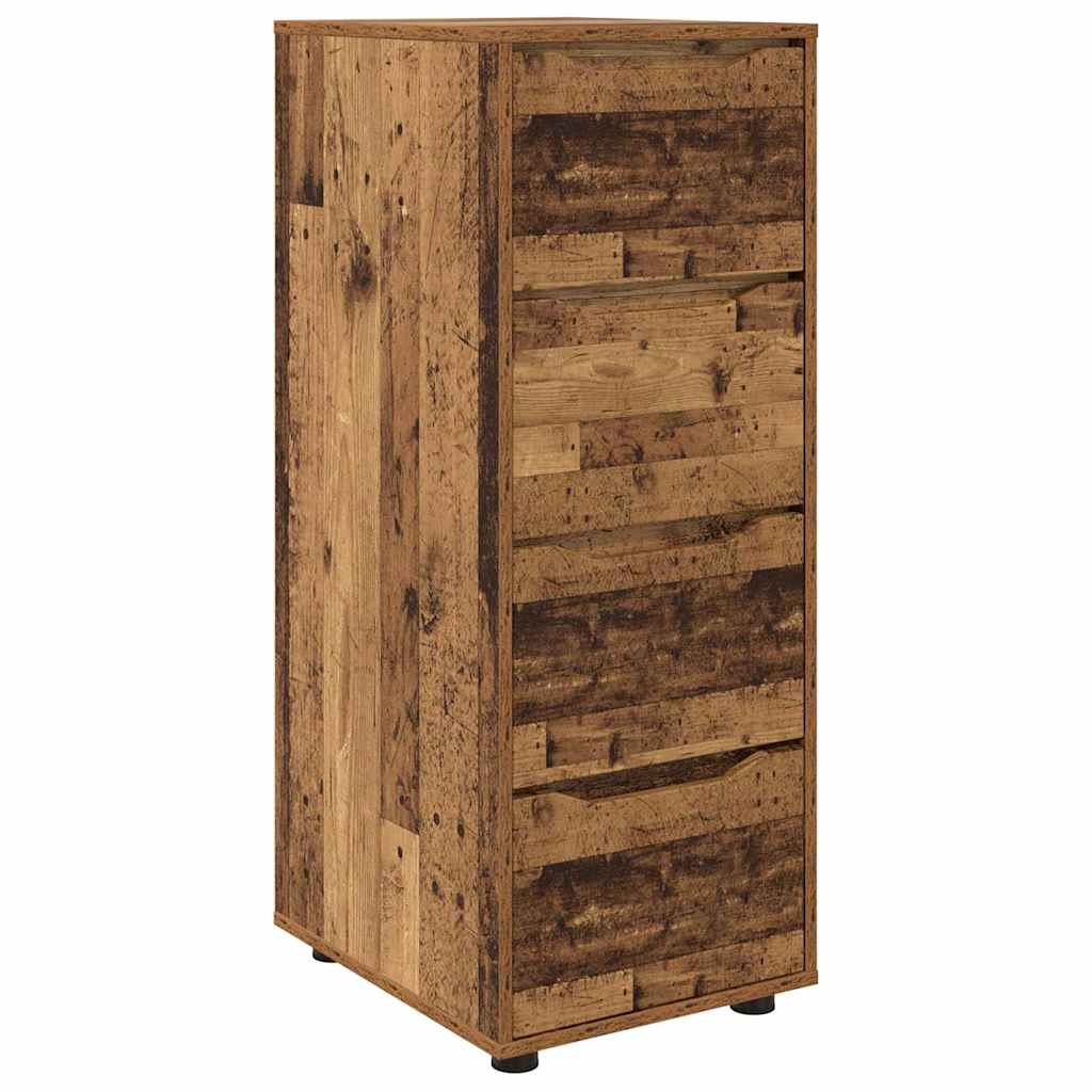 Aufbewahrungsschrank Altholz 40 x 48 x 105 cm Holzwerkstoff