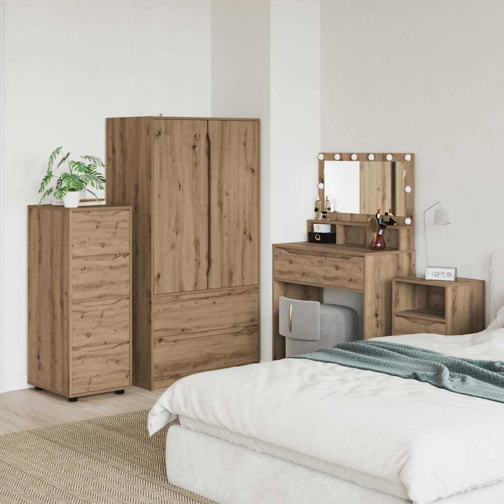 Aufbewahrungsschrank Artisan-Eiche 40 x 48 x 105 cm