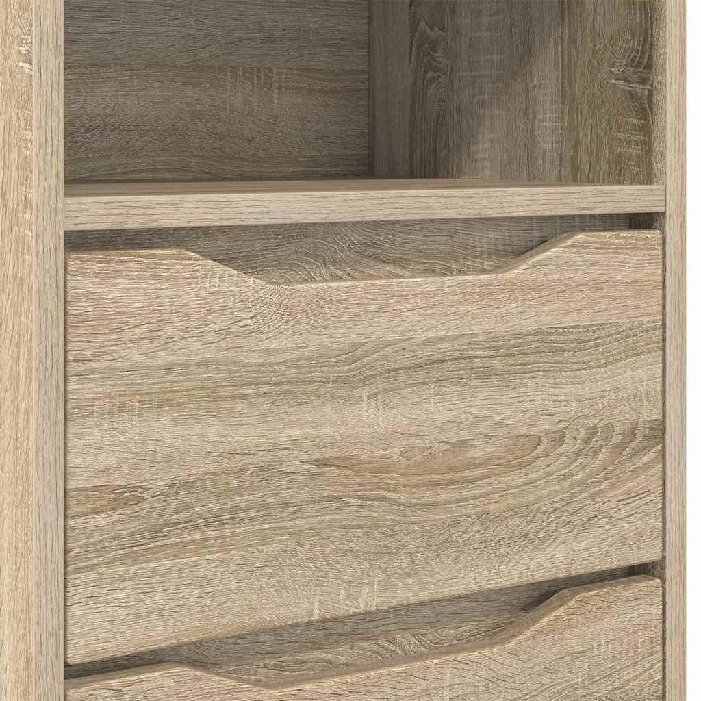 Nachttische 2 pcs Sonoma-Eiche 40 x 30 x 467 cm Holzwerkstoff