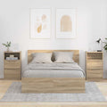 Nachttische 2 pcs Sonoma-Eiche 40 x 30 x 467 cm Holzwerkstoff