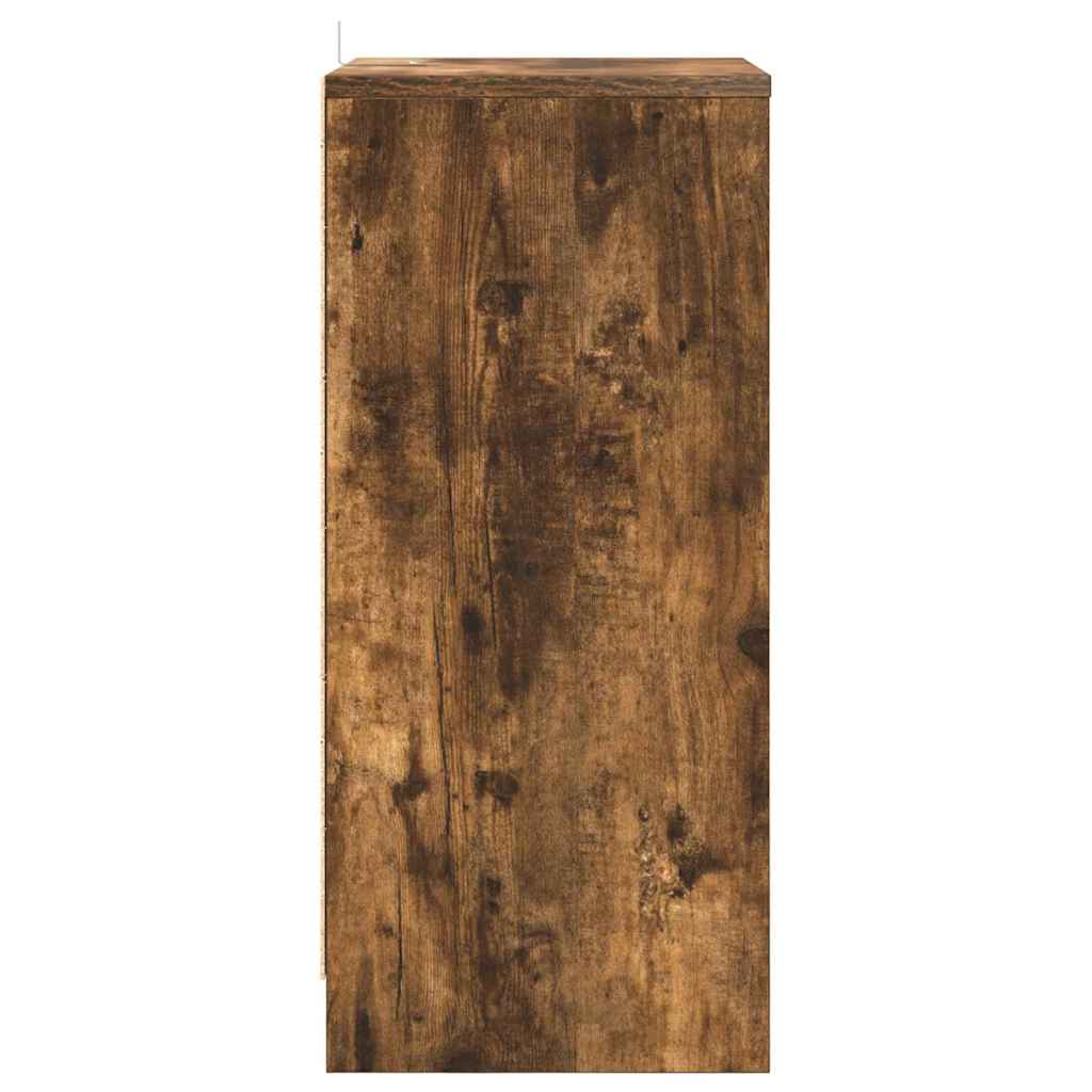 Nachttische 2 pcs Geräucherte Eiche 40 x 30 x 467 cm