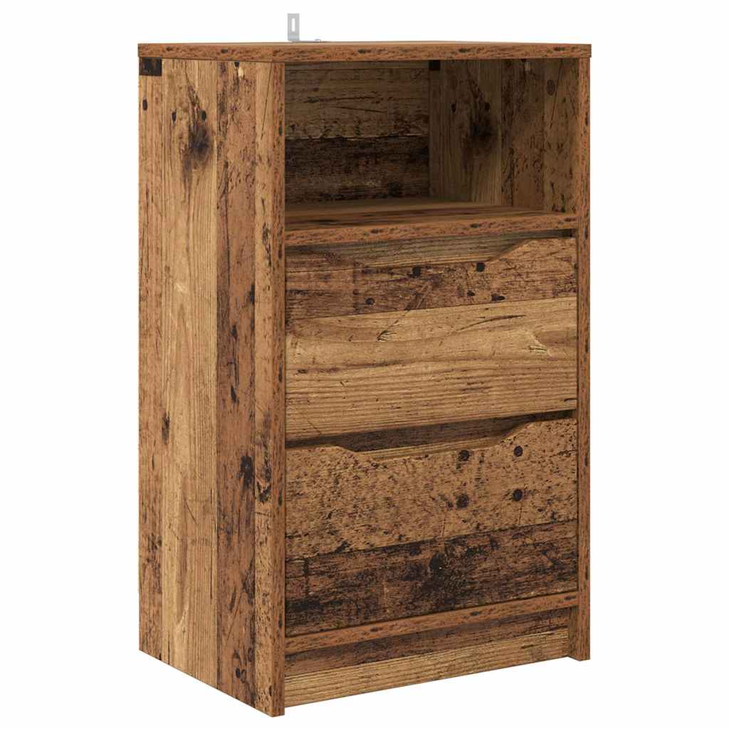 Nachttisch Altholz 40 x 30 x 467 cm Holzwerkstoff