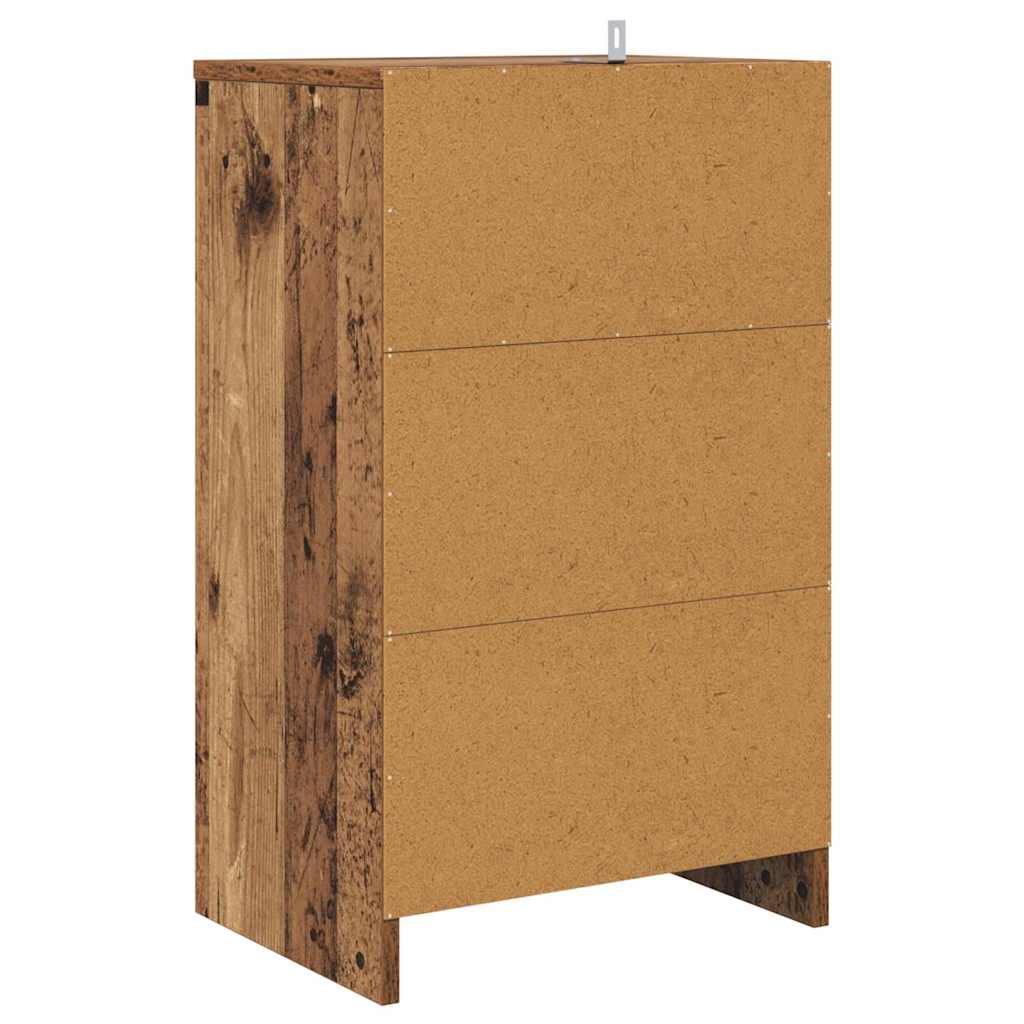 Nachttisch Altholz 40 x 30 x 467 cm Holzwerkstoff