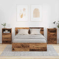 Nachttische 2 pcs Altholz 40 x 30 x 467 cm Holzwerkstoff