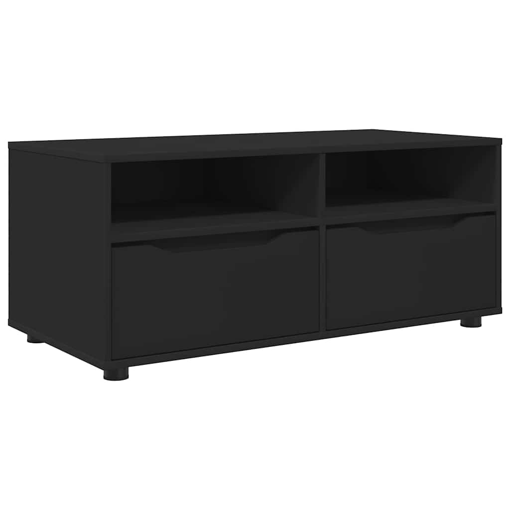 TV-Schränk Schwarz 100 x 48 x 43 cm Holzwerkstoff