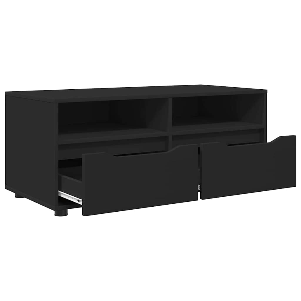 TV-Schränk Schwarz 100 x 48 x 43 cm Holzwerkstoff