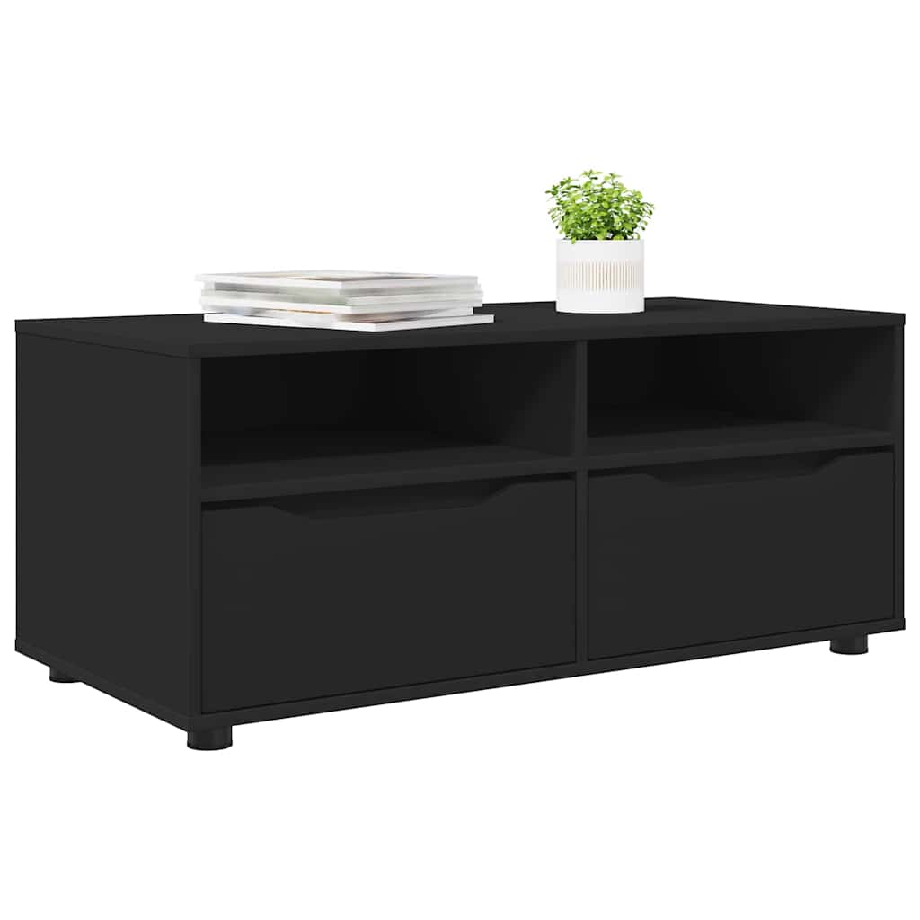TV-Schränk Schwarz 100 x 48 x 43 cm Holzwerkstoff