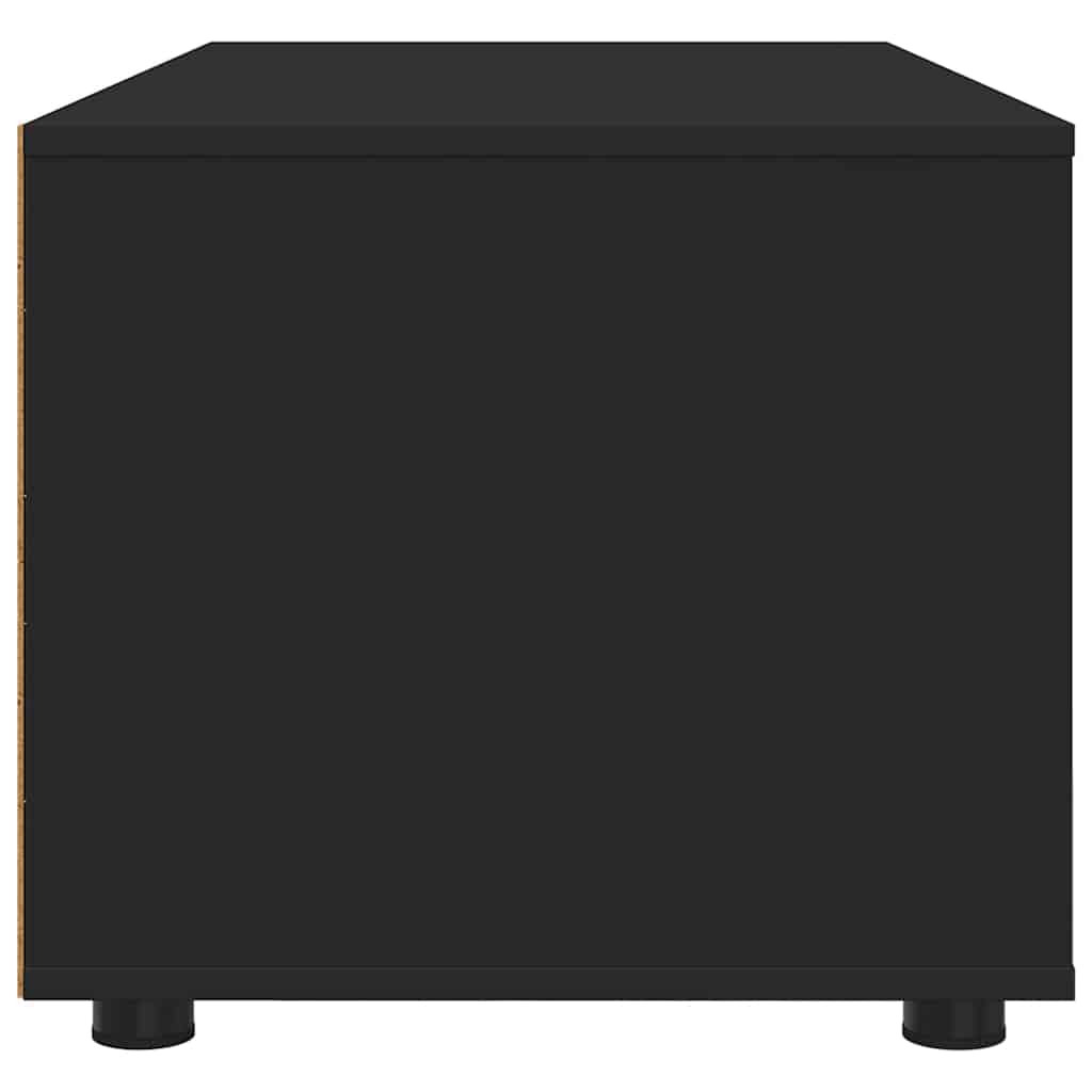 TV-Schränk Schwarz 100 x 48 x 43 cm Holzwerkstoff