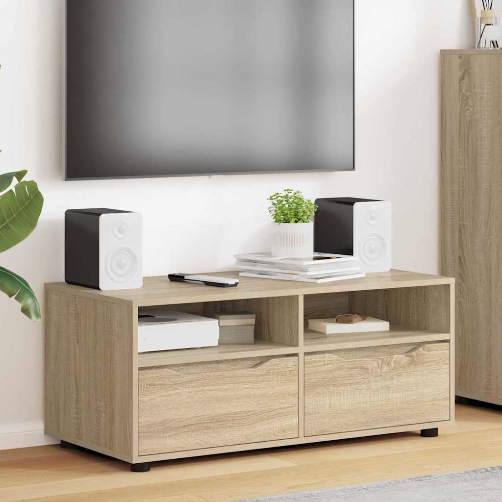 TV-Schränk Sonoma-Eiche 100 x 48 x 43 cm Holzwerkstoff