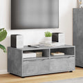 TV-Schränk Beton Grau 100 x 48 x 43 cm Holzwerkstoff