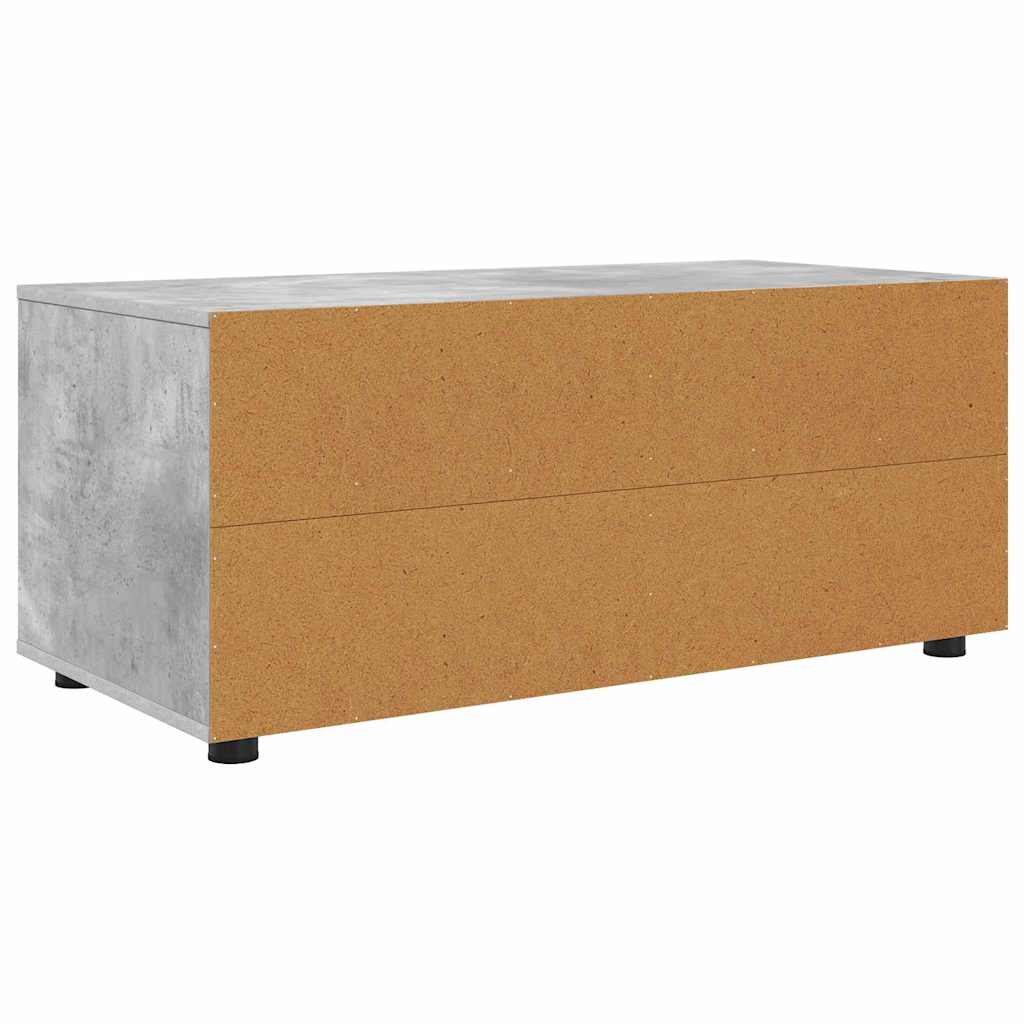 TV-Schränk Beton Grau 100 x 48 x 43 cm Holzwerkstoff