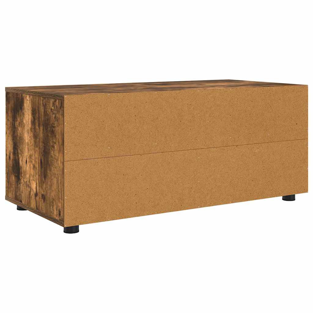 TV-Schränk Geräucherte Eiche 100 x 48 x 43 cm Holzwerkstoff