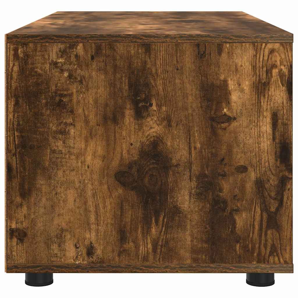 TV-Schränk Geräucherte Eiche 100 x 48 x 43 cm Holzwerkstoff