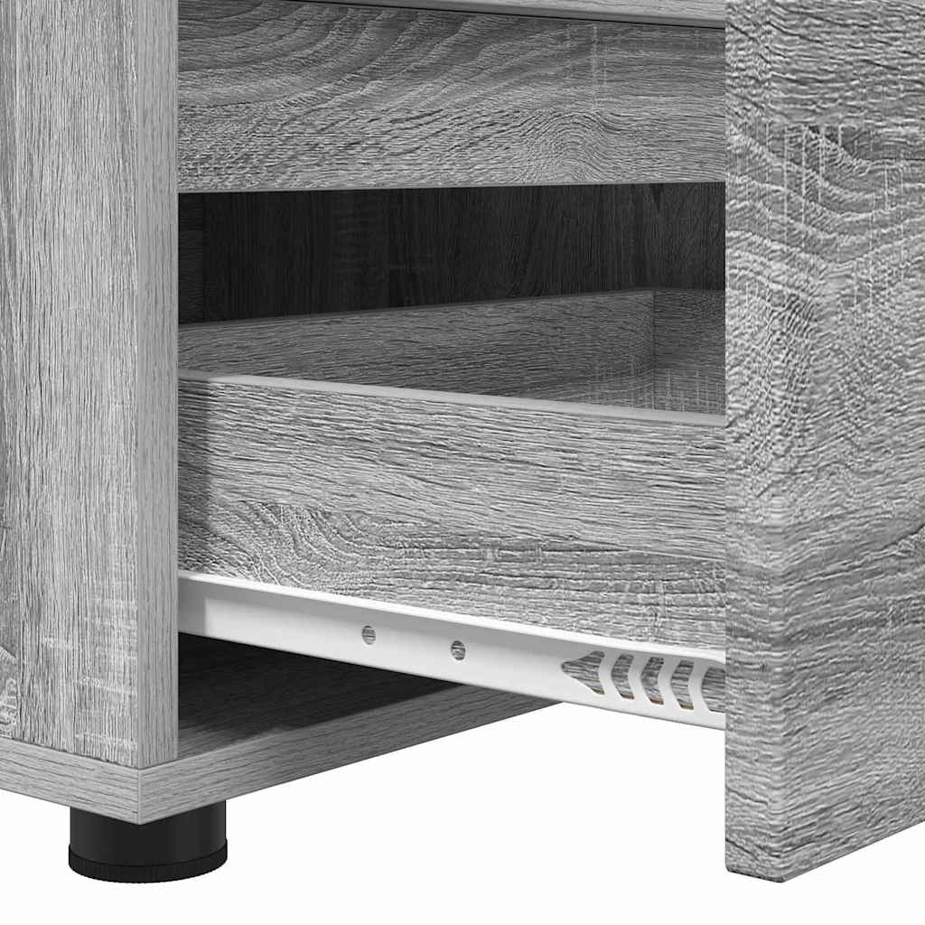 TV-Schränk Graues Sonoma 100 x 48 x 43 cm Holzwerkstoff