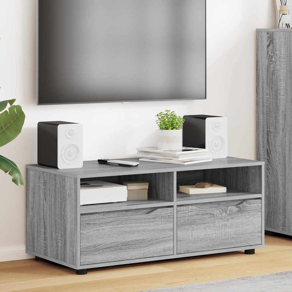 TV-Schränk Graues Sonoma 100 x 48 x 43 cm Holzwerkstoff