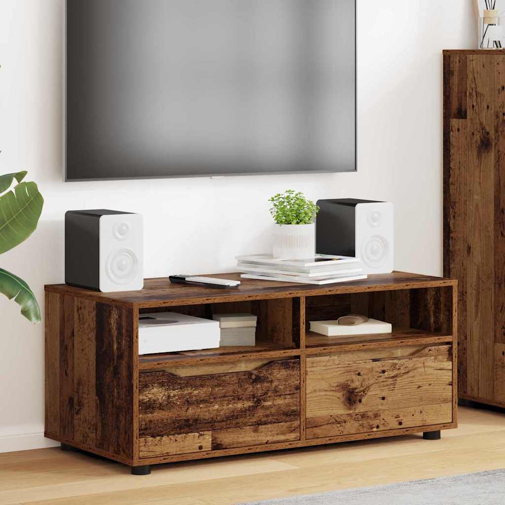 TV-Schränk Altholz 100 x 48 x 43 cm Holzwerkstoff