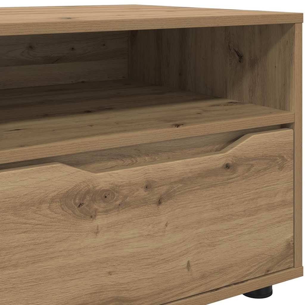 TV-Schränk Artisan-Eiche 100 x 48 x 43 cm Holzwerkstoff