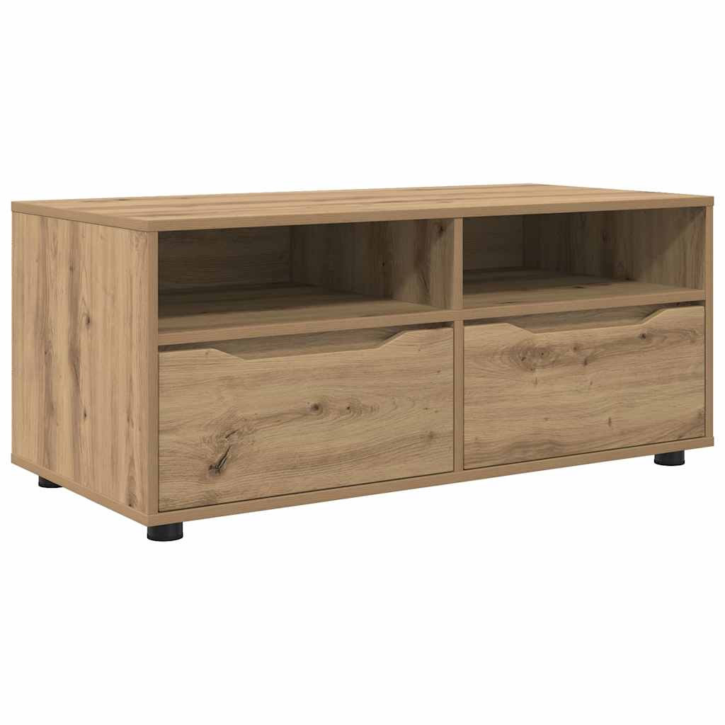 TV-Schränk Artisan-Eiche 100 x 48 x 43 cm Holzwerkstoff