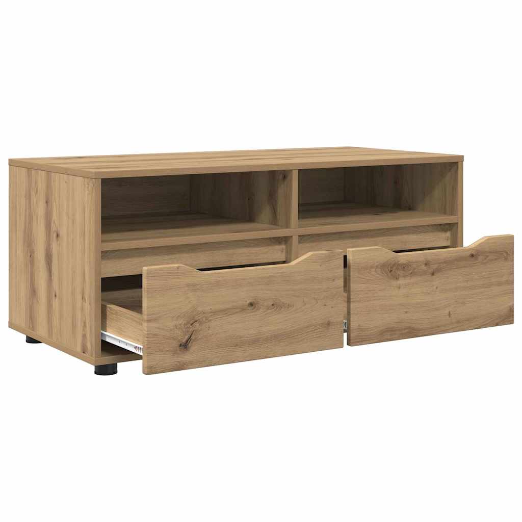 TV-Schränk Artisan-Eiche 100 x 48 x 43 cm Holzwerkstoff