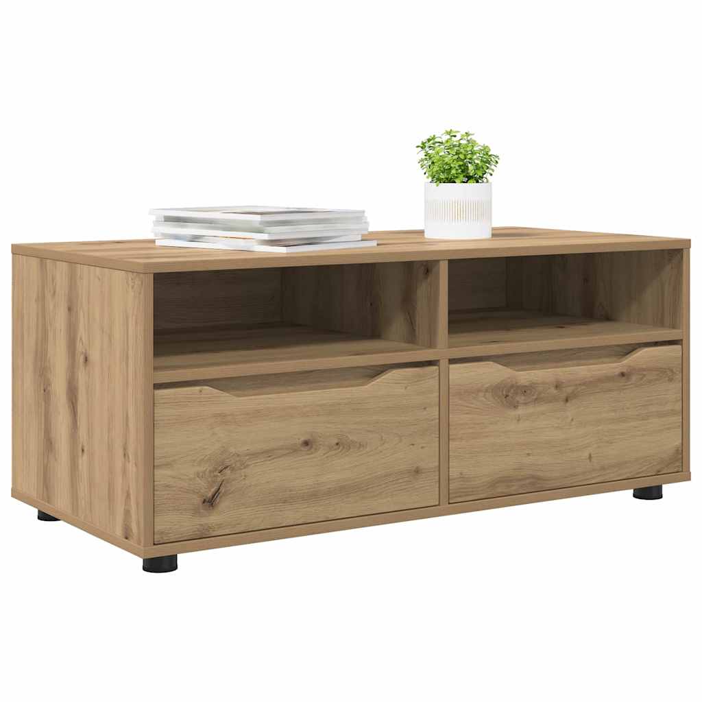 TV-Schränk Artisan-Eiche 100 x 48 x 43 cm Holzwerkstoff