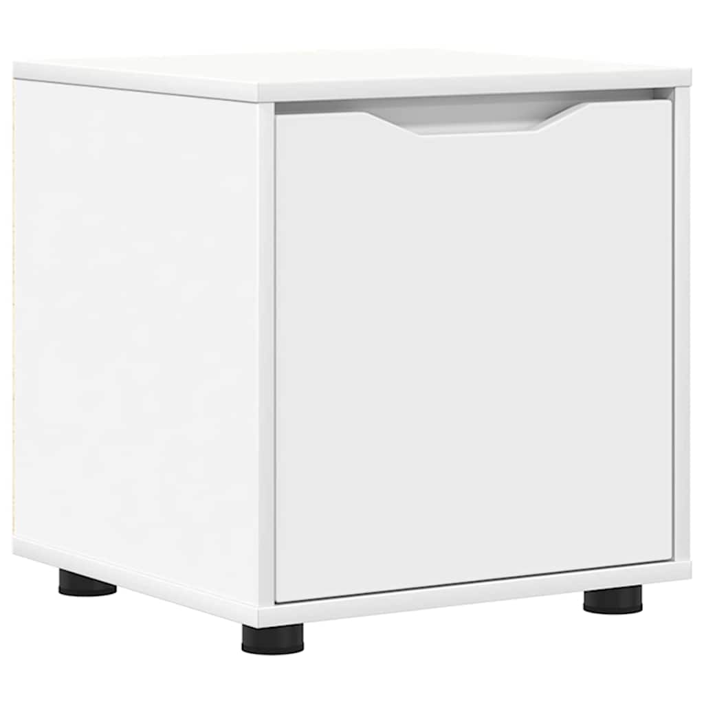 Badezimmerschrank Weiß 40,5 x 40 x 44 cm Holzwerkstoff