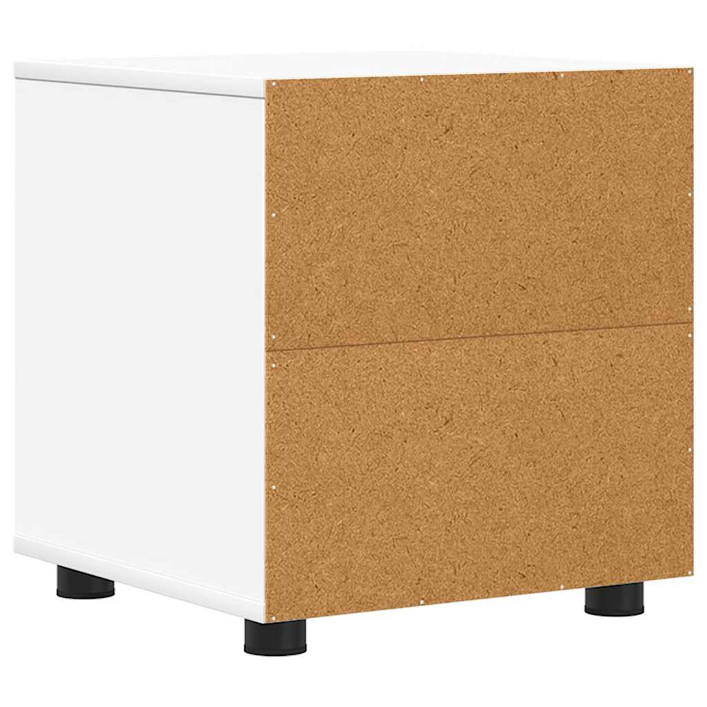 Badezimmerschrank Weiß 40,5 x 40 x 44 cm Holzwerkstoff