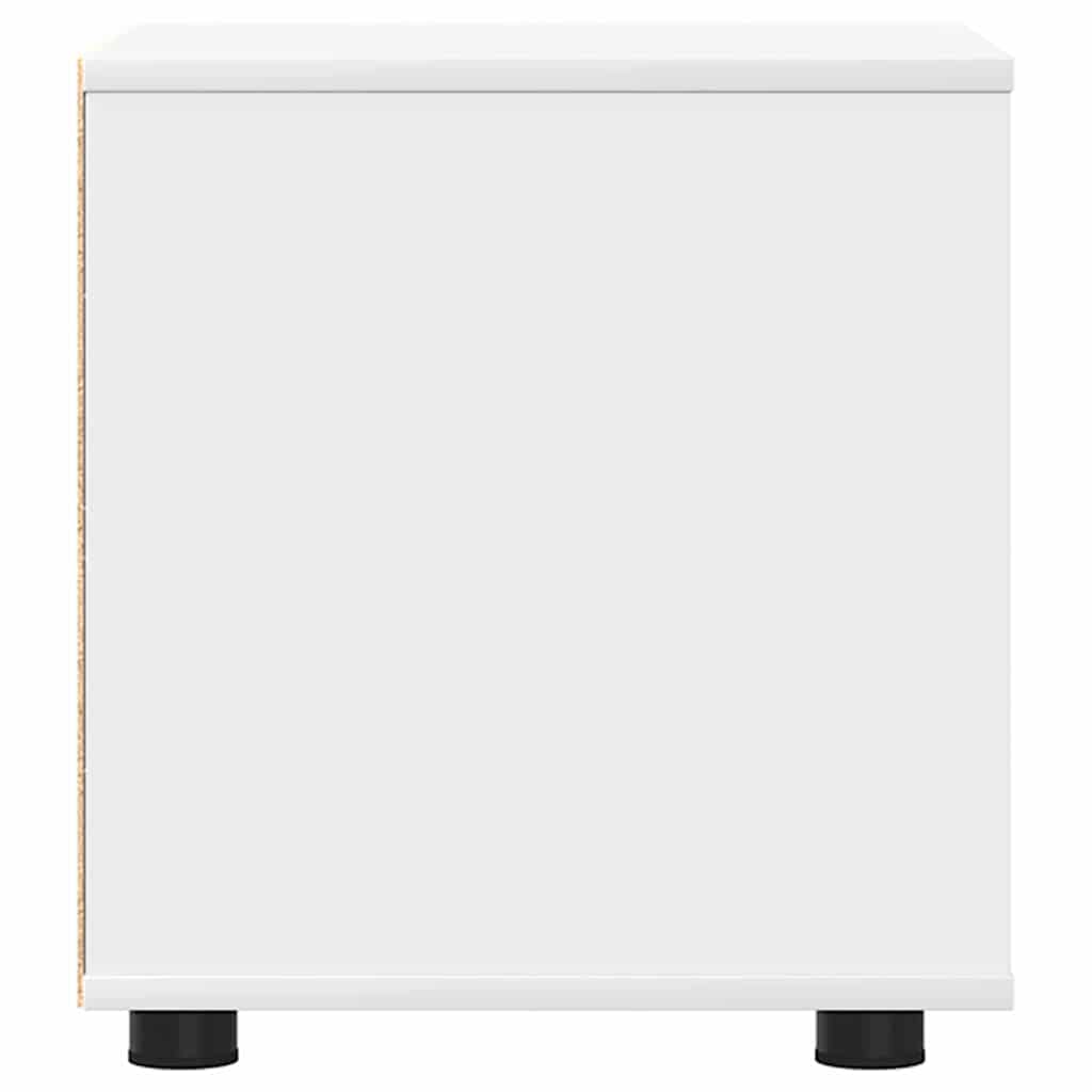 Badezimmerschrank Weiß 40,5 x 40 x 44 cm Holzwerkstoff