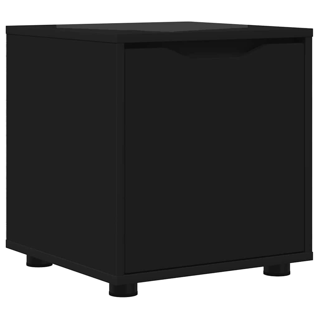 Badezimmerschrank Schwarz 40,5 x 40 x 44 cm Holzwerkstoff