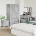 Badezimmerschrank Beton Grau 40,5 x 40 x 44 cm Holzwerkstoff