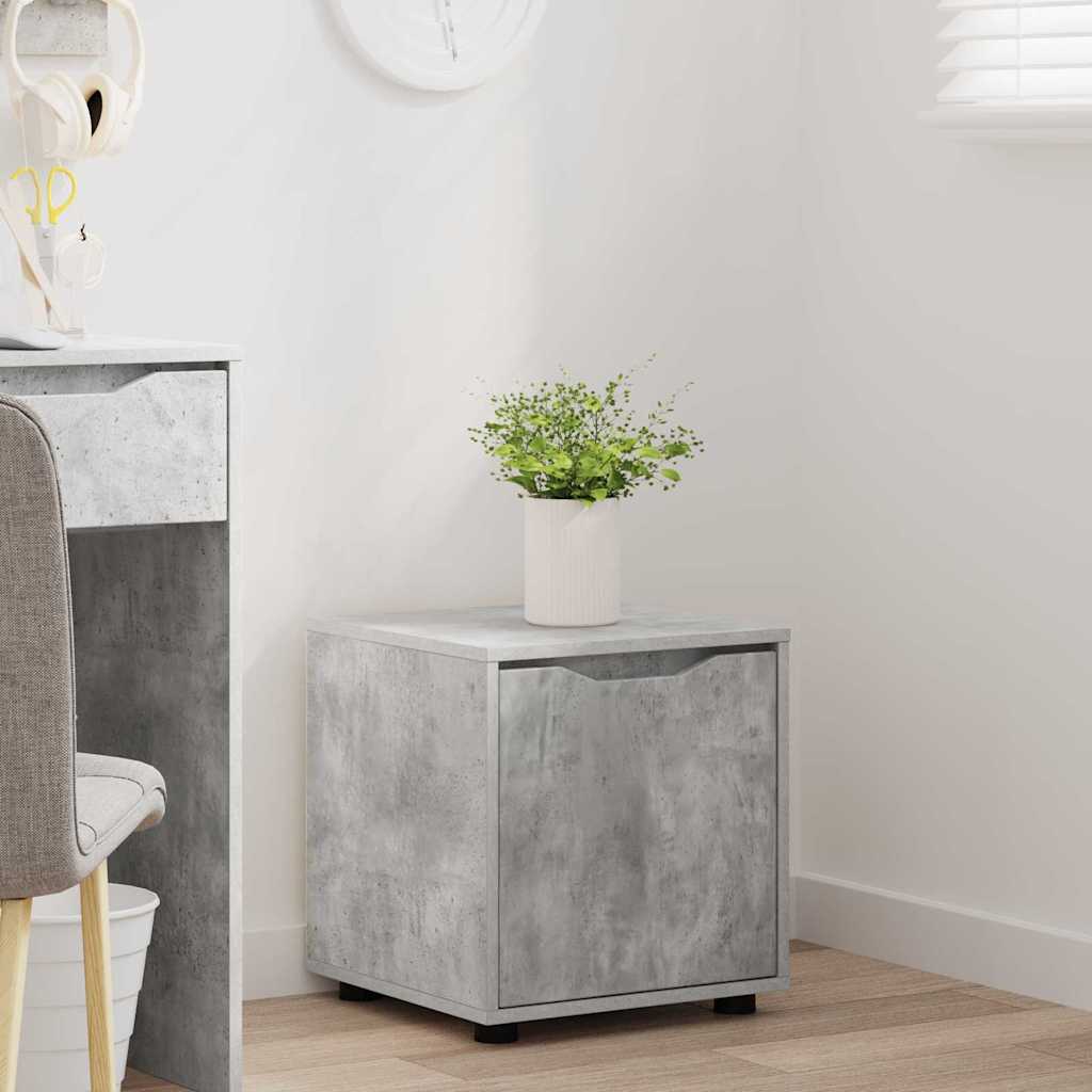 Badezimmerschrank Beton Grau 40,5 x 40 x 44 cm Holzwerkstoff