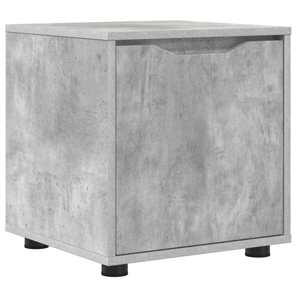Badezimmerschrank Beton Grau 40,5 x 40 x 44 cm Holzwerkstoff