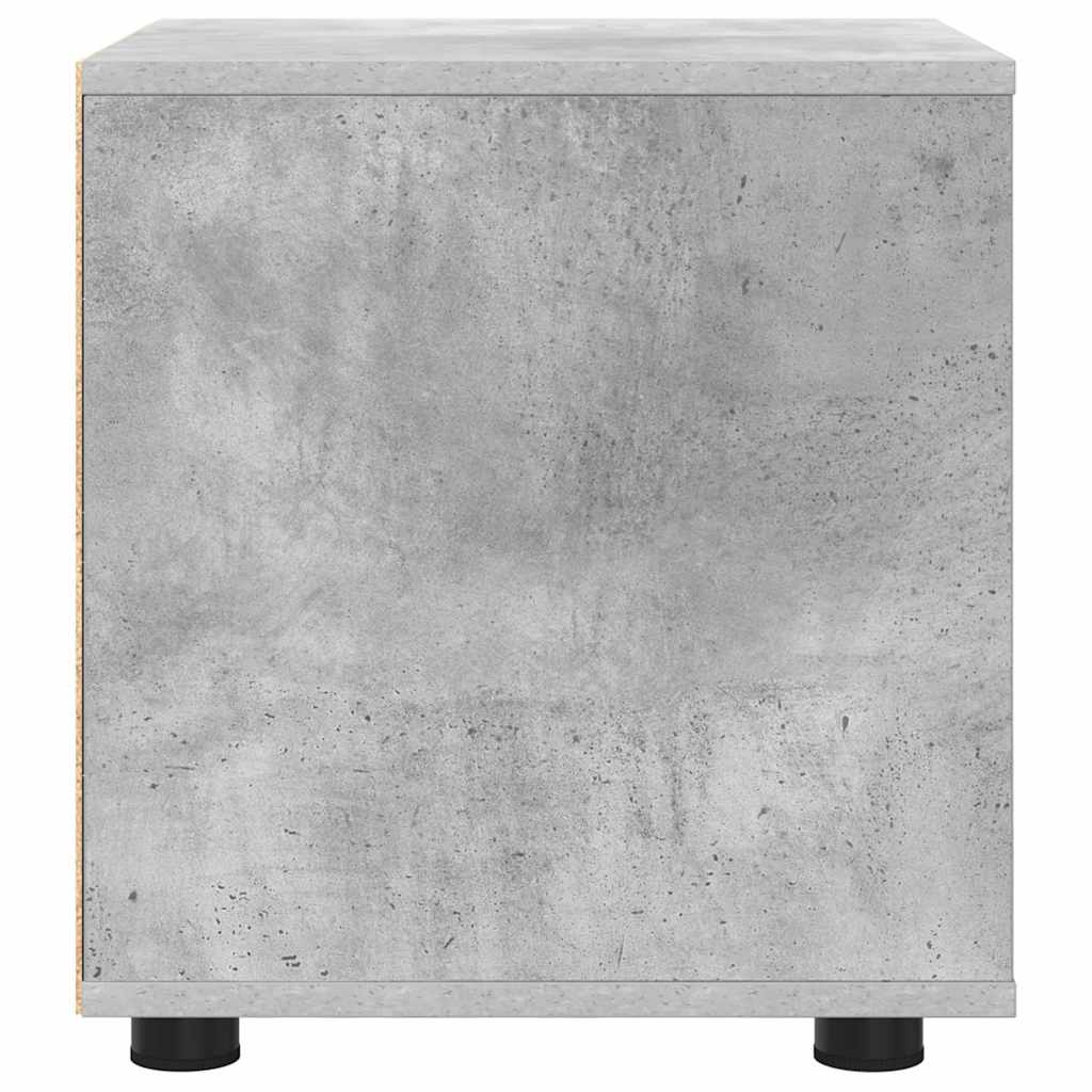 Badezimmerschrank Beton Grau 40,5 x 40 x 44 cm Holzwerkstoff