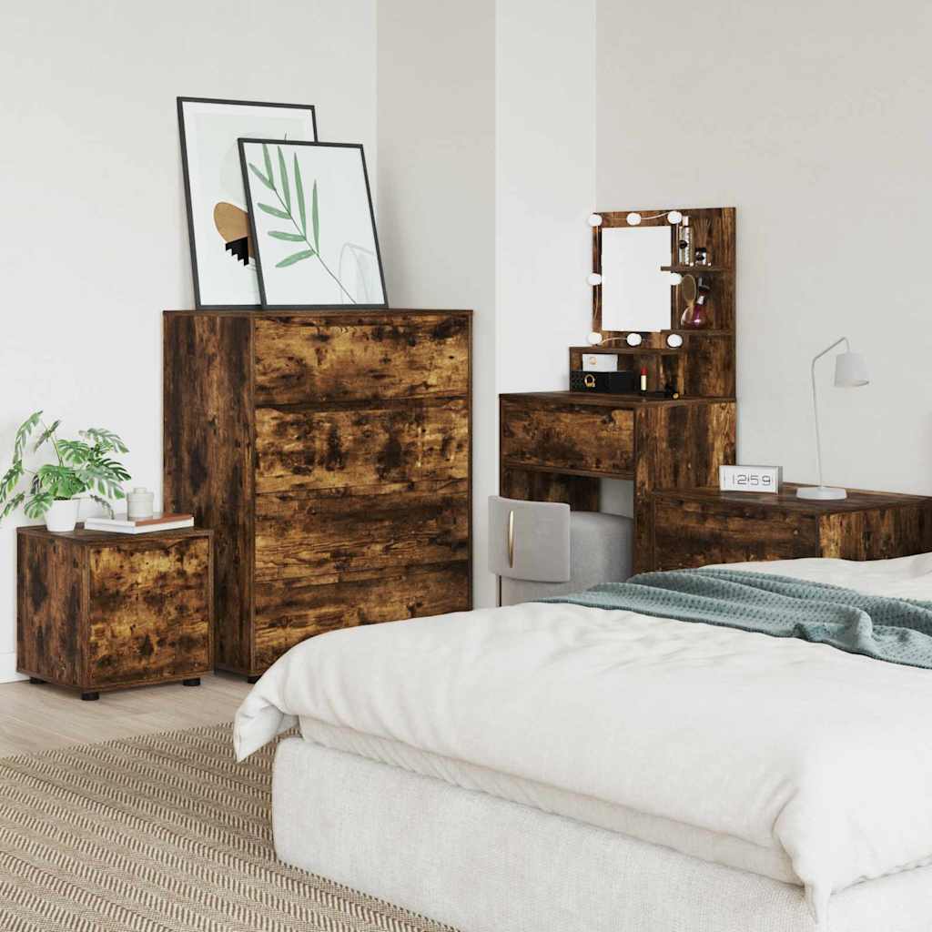 Badezimmerschrank Geräucherte Eiche 40,5 x 40 x 44 cm
