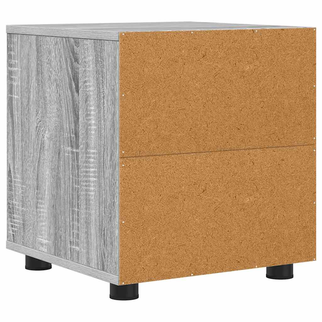 Badezimmerschrank Graues Sonoma 40,5 x 40 x 44 cm Holzwerkstoff