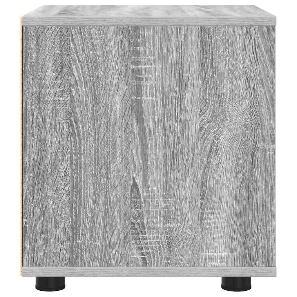 Badezimmerschrank Graues Sonoma 40,5 x 40 x 44 cm Holzwerkstoff