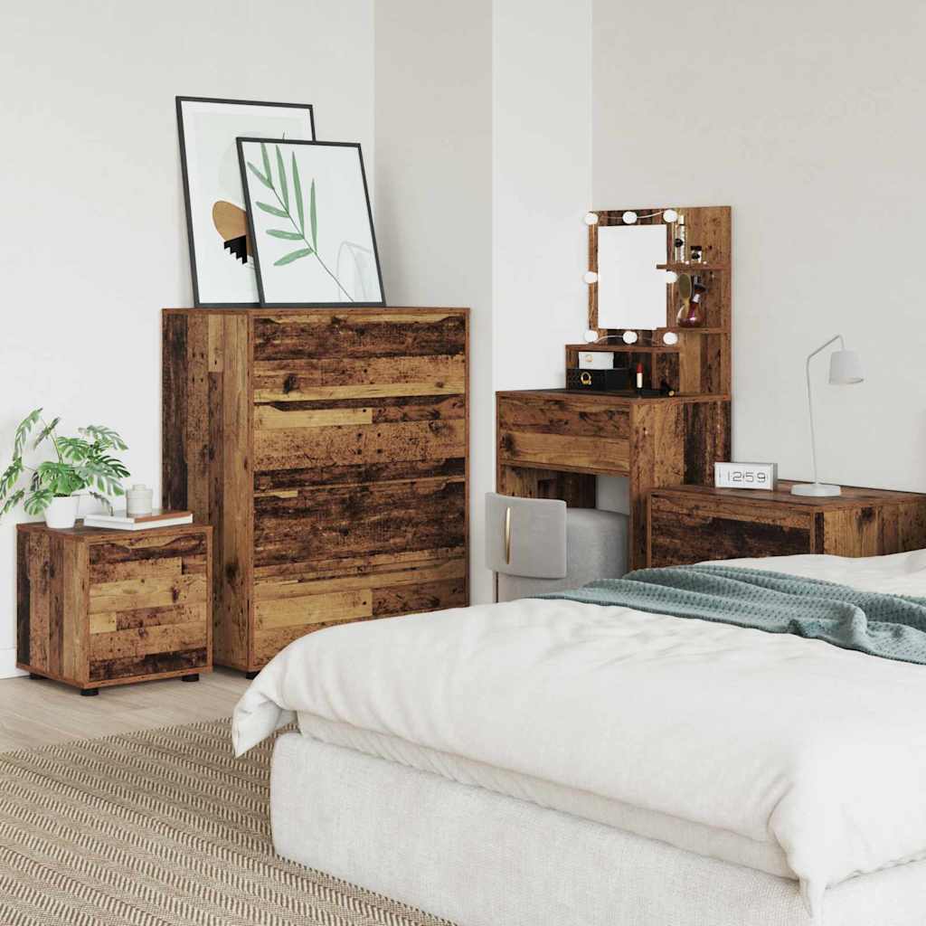 Badezimmerschrank Altholz 40,5 x 40 x 44 cm Holzwerkstoff