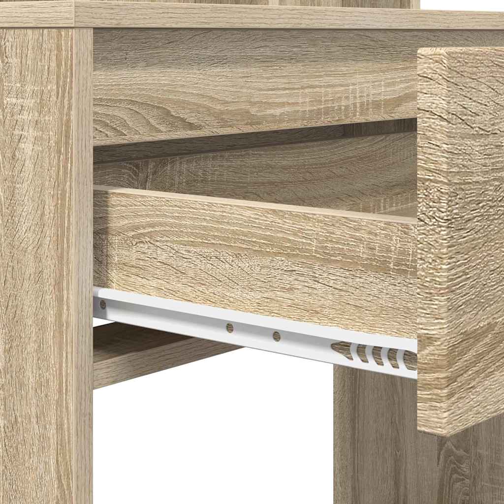 Schlafzimmer-Frisiertische Sonoma-Eiche 80 x 39,6 x 135 cm