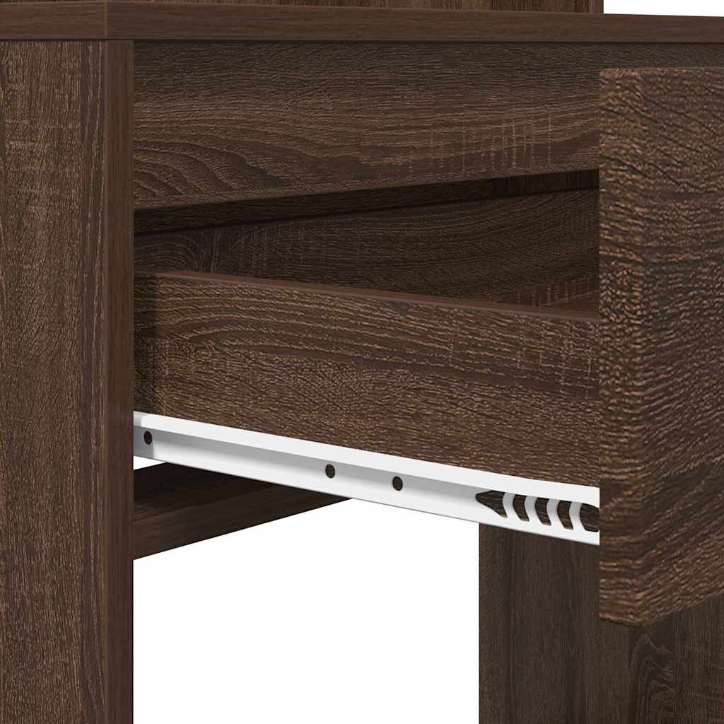 Schlafzimmer-Frisiertische mit Schubladen Braun Eichen-Optik