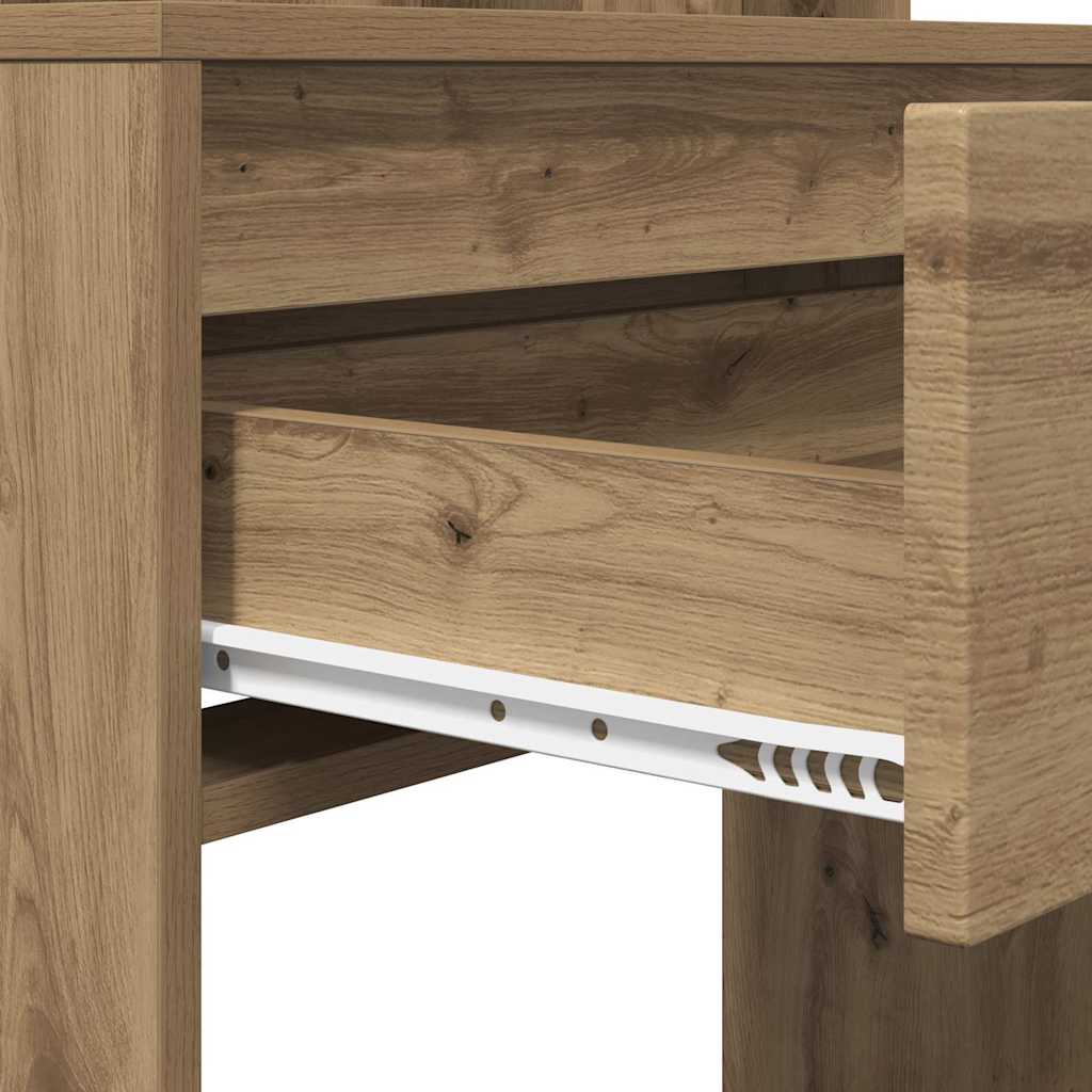 Schlafzimmer-Frisiertische Artisan-Eiche 80 x 39,6 x 135 cm