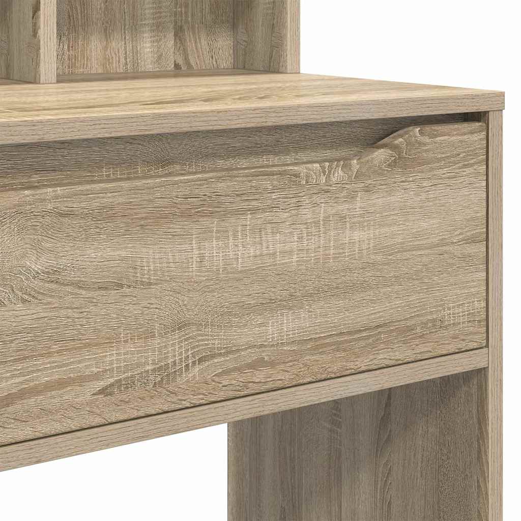 Schlafzimmer-Frisiertische Sonoma-Eiche 80 x 39,6 x 135 cm