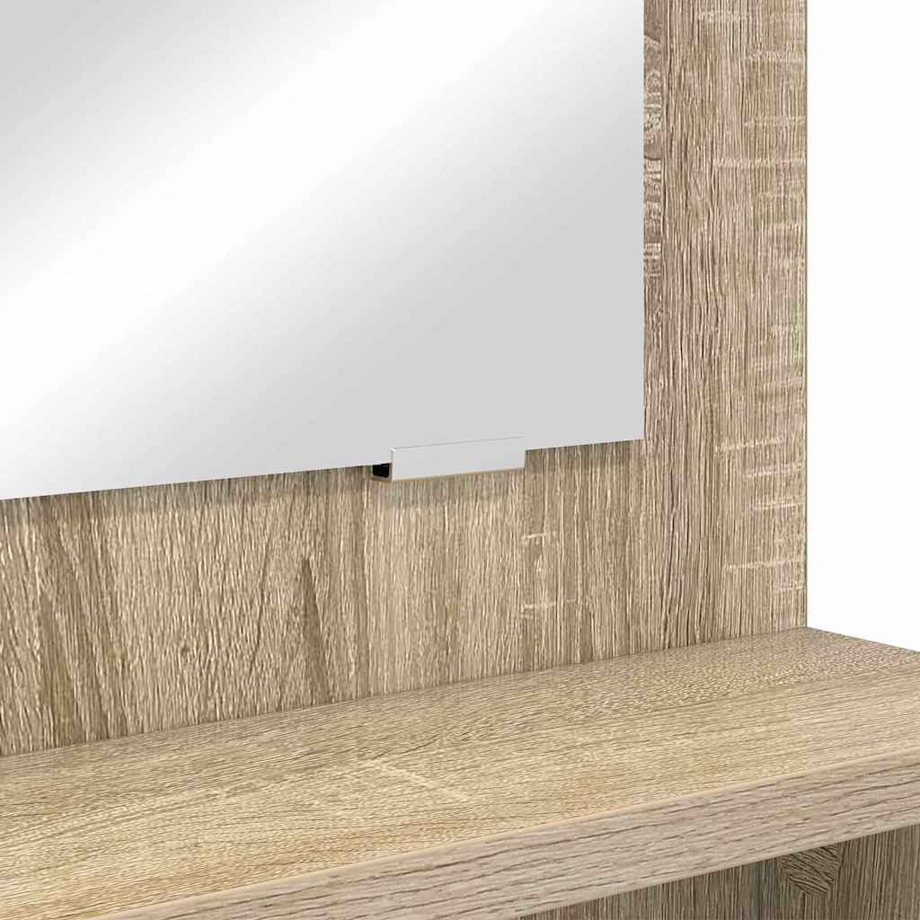 Schlafzimmer-Frisiertische Sonoma-Eiche 80 x 39,6 x 135 cm