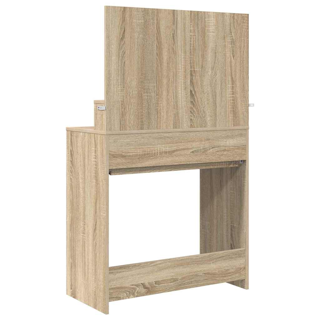 Schlafzimmer-Frisiertische Sonoma-Eiche 80 x 39,6 x 135 cm